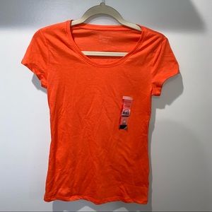 NoBo Neon Orange Short Sleeve T Shirt
